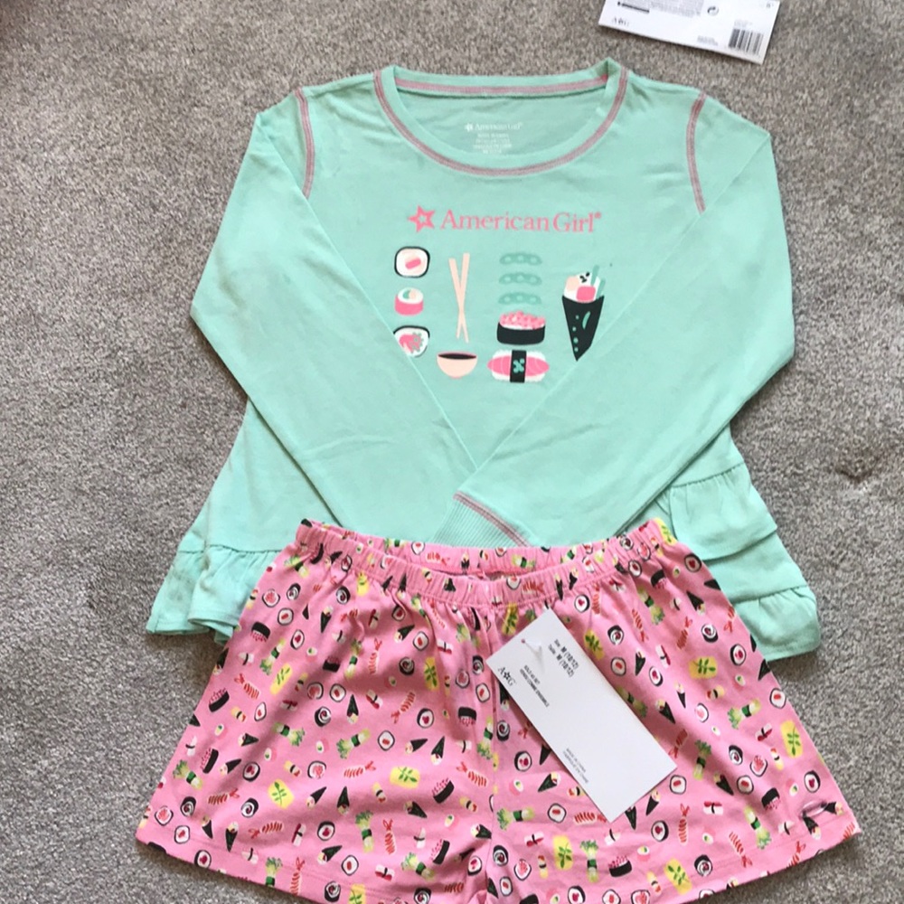 NET American Girl pajamas for girls size 10/12